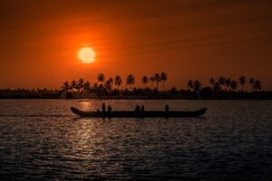 BEAUTIFUL SUNSENT OF KERALA